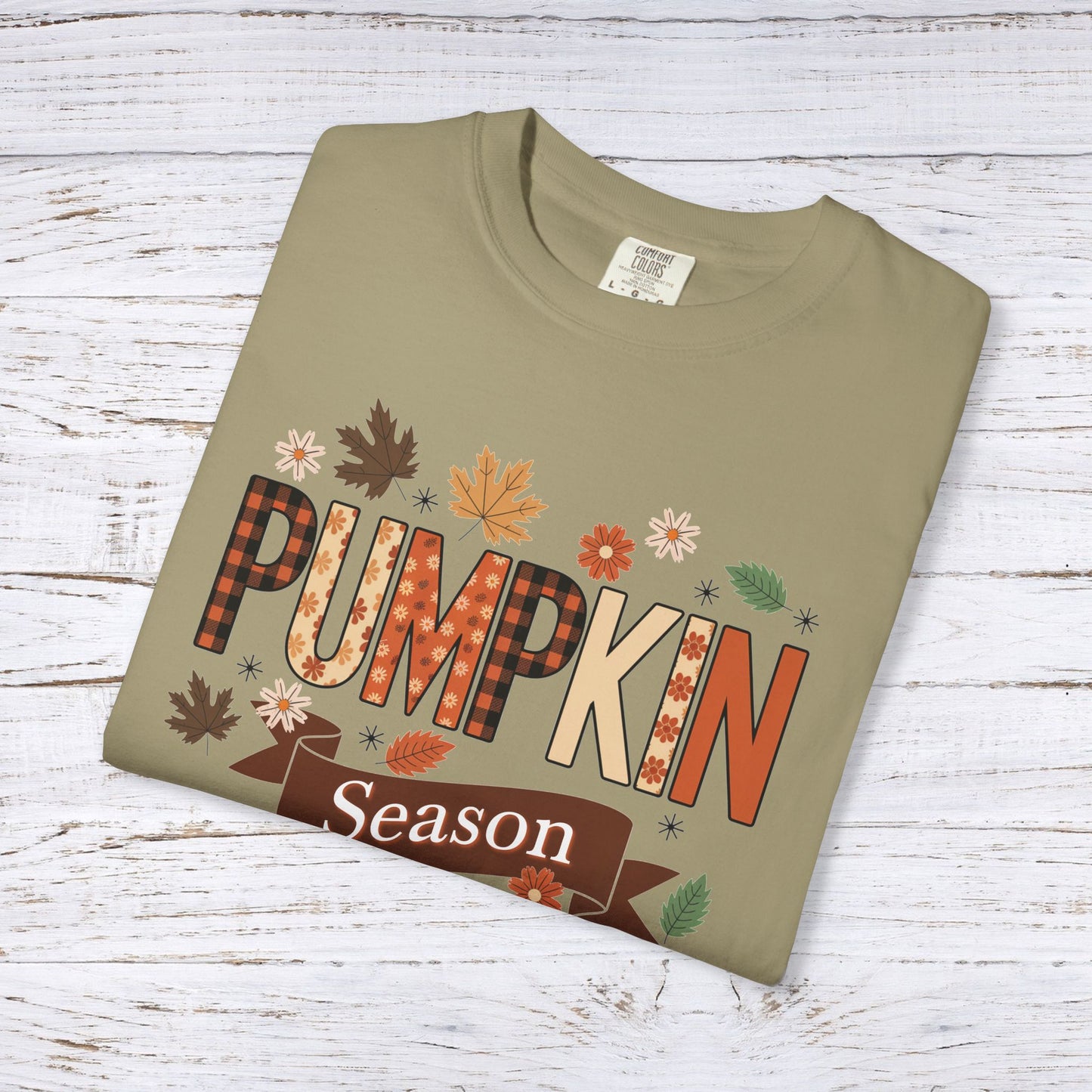 Pumpkin Season Fall T-Shirt - Autumn Vibes Graphic Tee
