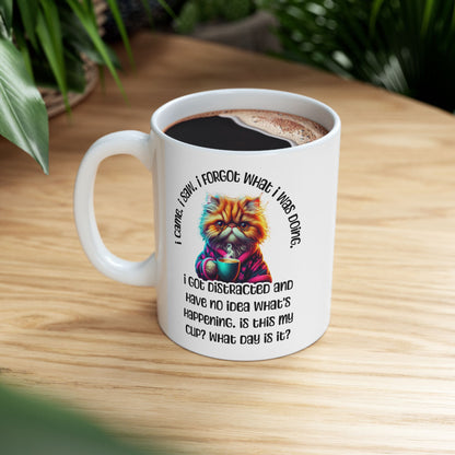 Funny Menopause Mug, Grumpy Cat Coffee Cup