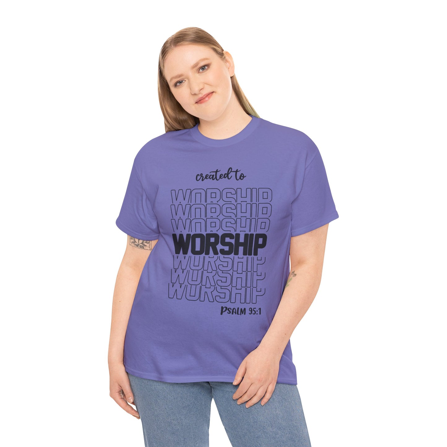Created to Worship Short Sleeve T-Shirt