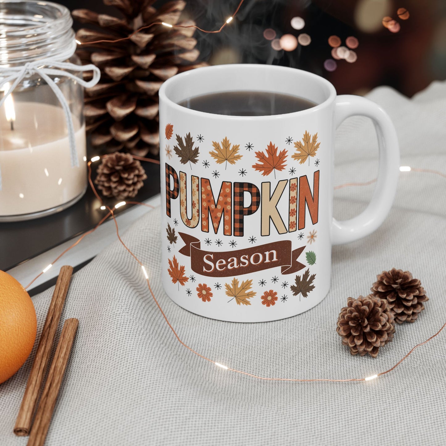 Pumpkin Season Mug – Fall Coffee Mug