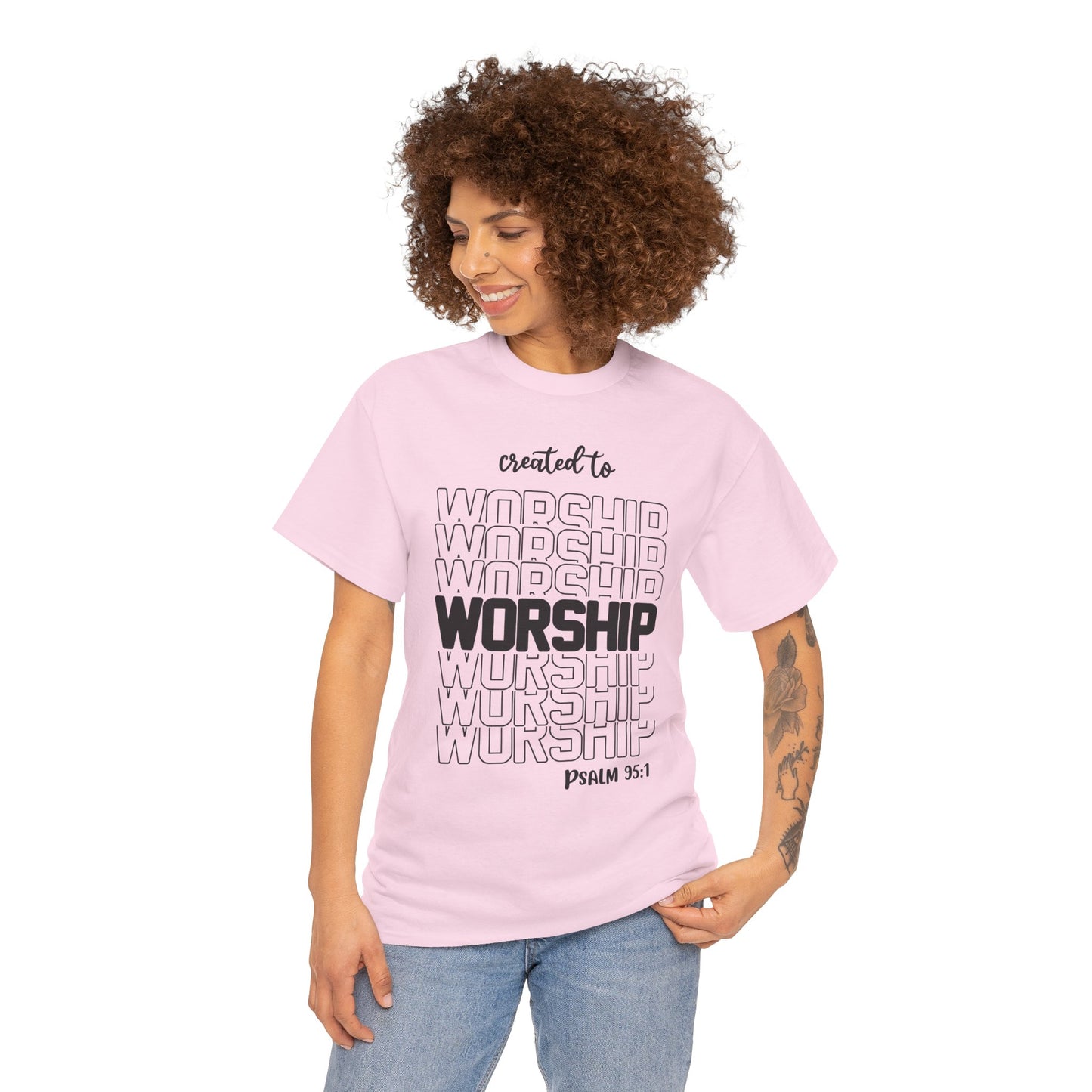 Created to Worship Short Sleeve T-Shirt