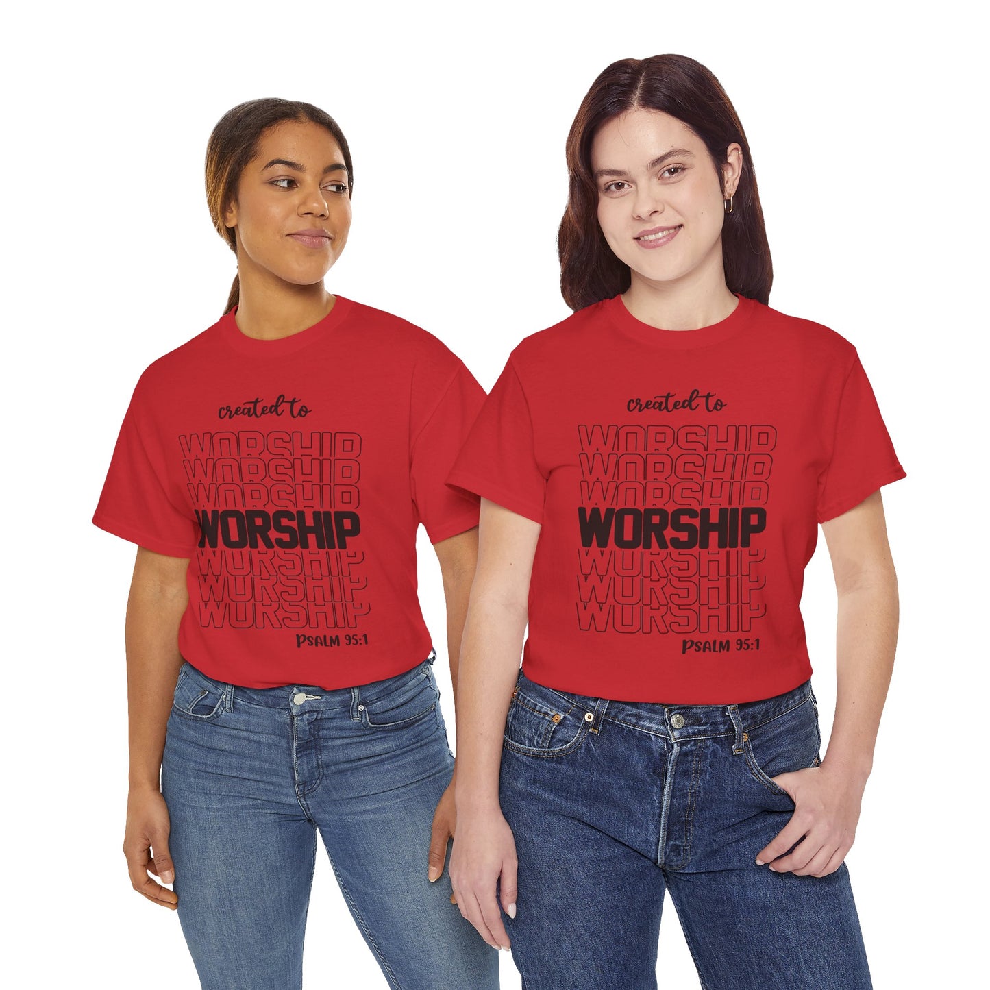 Created to Worship Short Sleeve T-Shirt