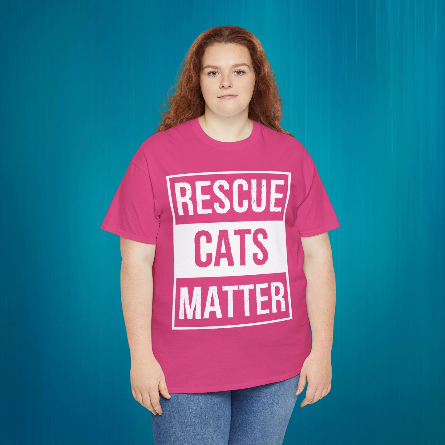 Rescue Cats Matter Cat Lover T-Shirt