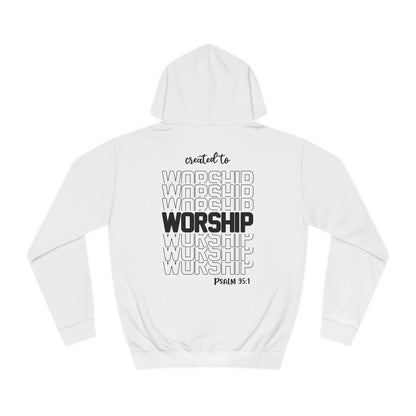 Psalm 95:1 Created to Worship Hoodie