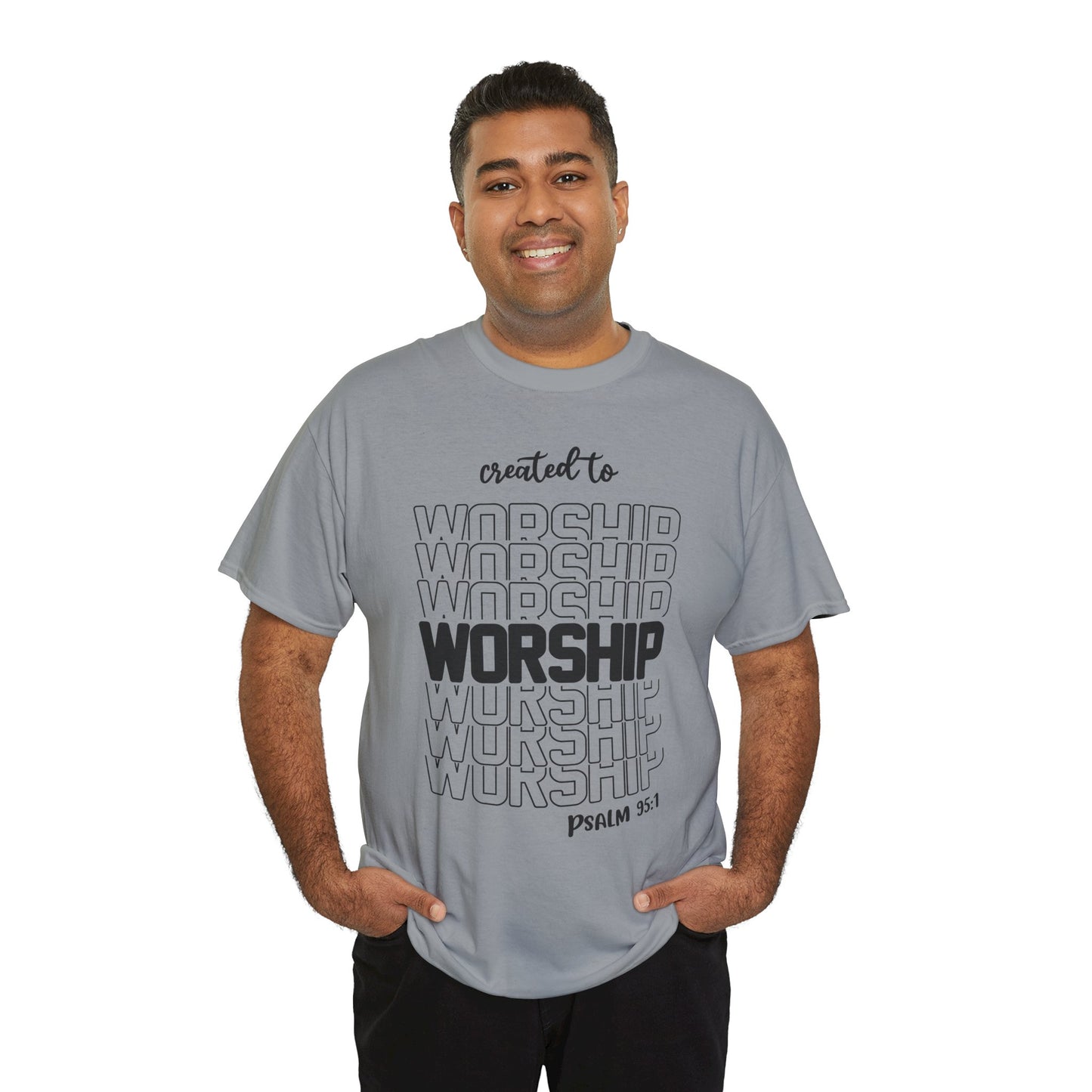Created to Worship Short Sleeve T-Shirt