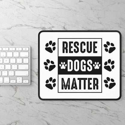 Rescue Dogs Matter Gaming Mouse Pad