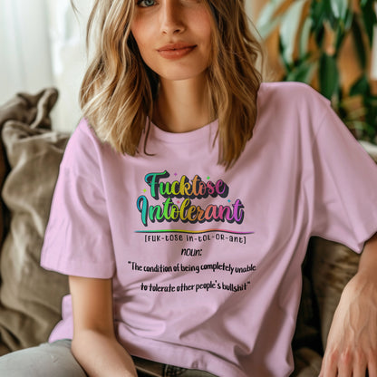 Fucktose Intolerant Funny Definition T-Shirt