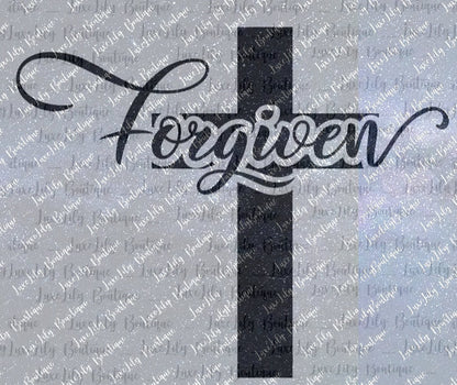 Forgiven Easter Cross of Nails SVG