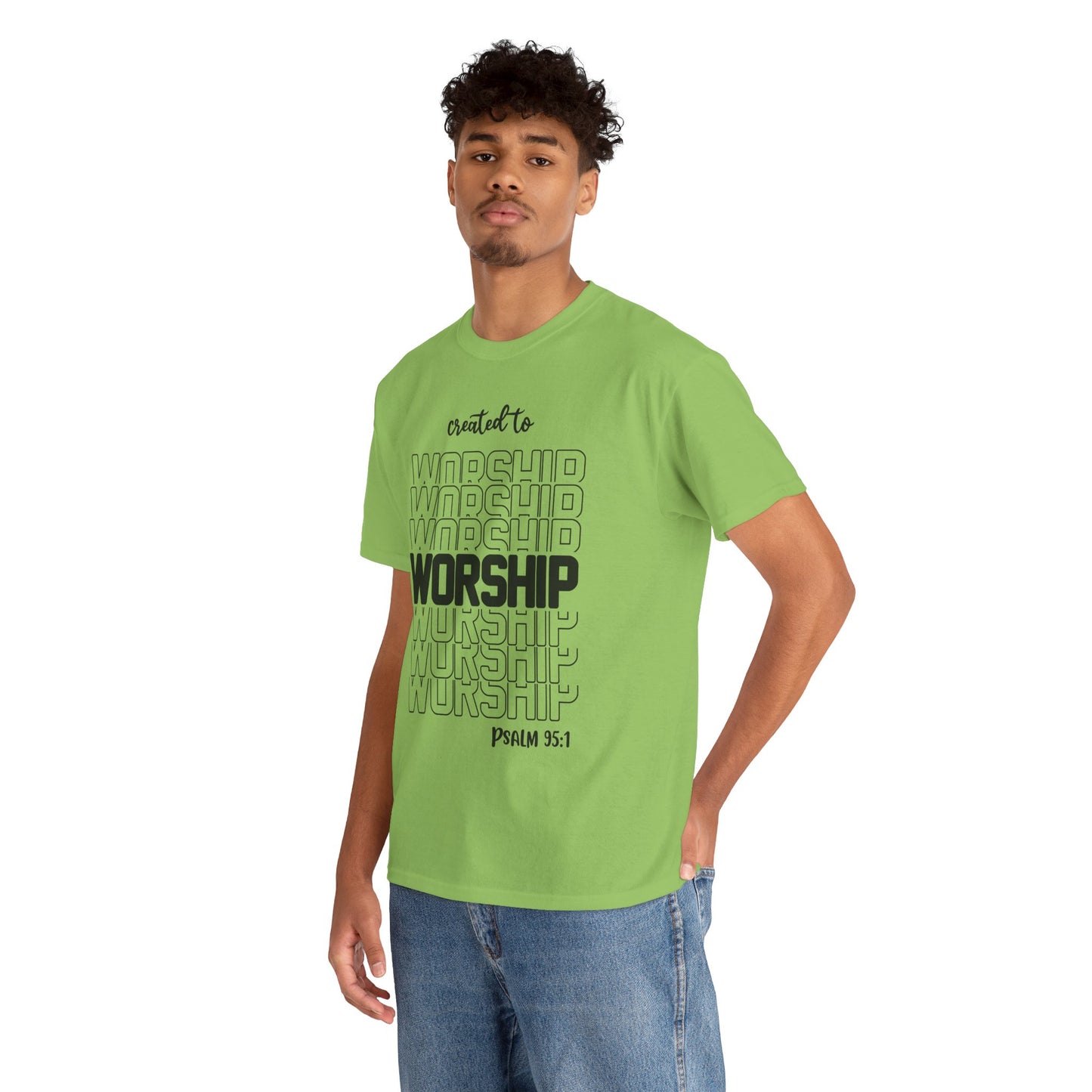 Created to Worship Short Sleeve T-Shirt