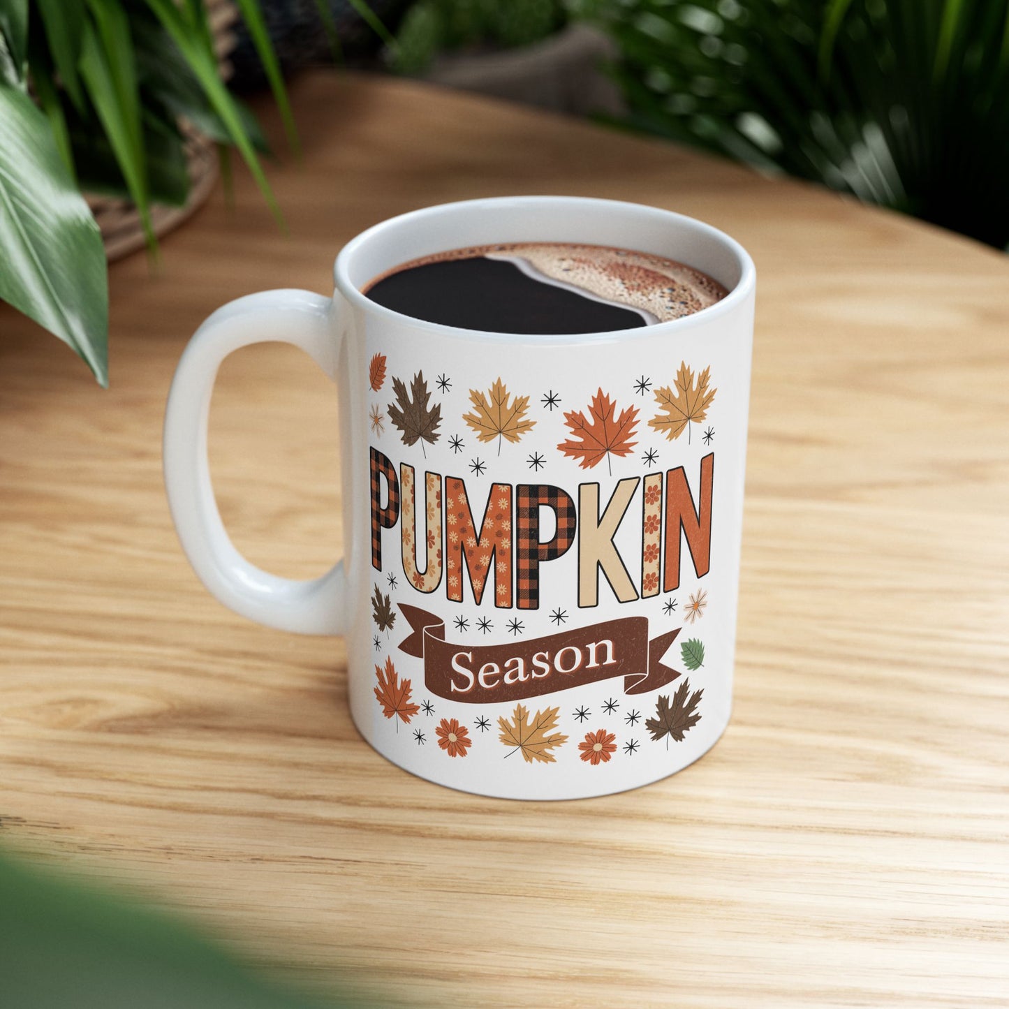 Pumpkin Season Mug – Fall Coffee Mug