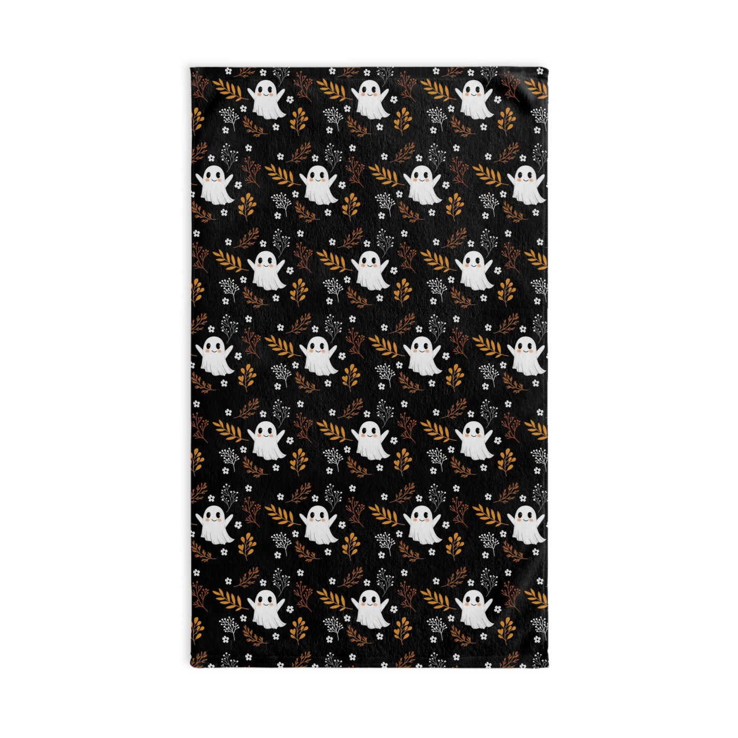 Happy Ghosts - Yay It's Halloween! Cute Ghosts Hand Towel, Festive Halloween Decor, Fall Aesthetic, Halloween Theme, Fall Ghost Decor