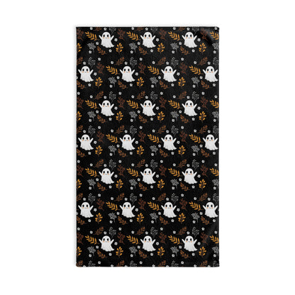Happy Ghosts - Yay It's Halloween! Cute Ghosts Hand Towel, Festive Halloween Decor, Fall Aesthetic, Halloween Theme, Fall Ghost Decor