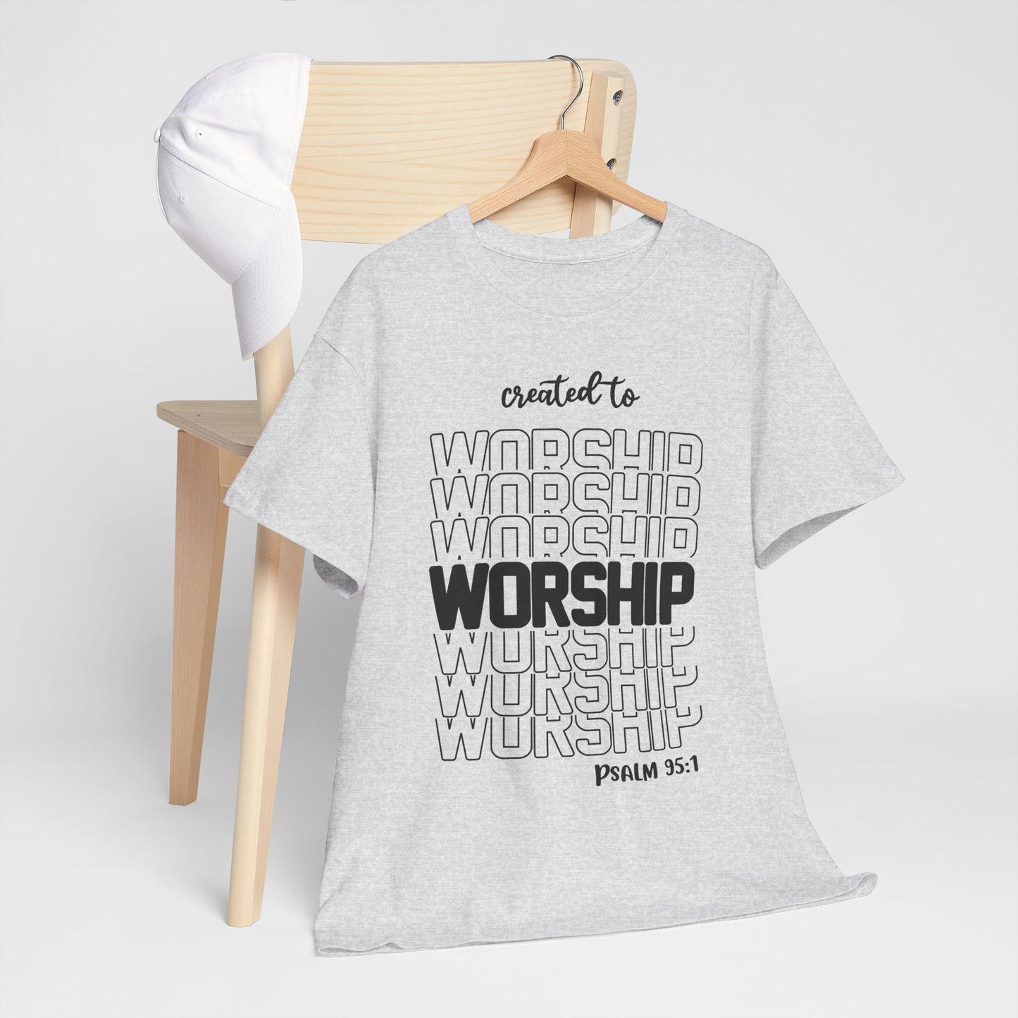 Created to Worship Short Sleeve T-Shirt