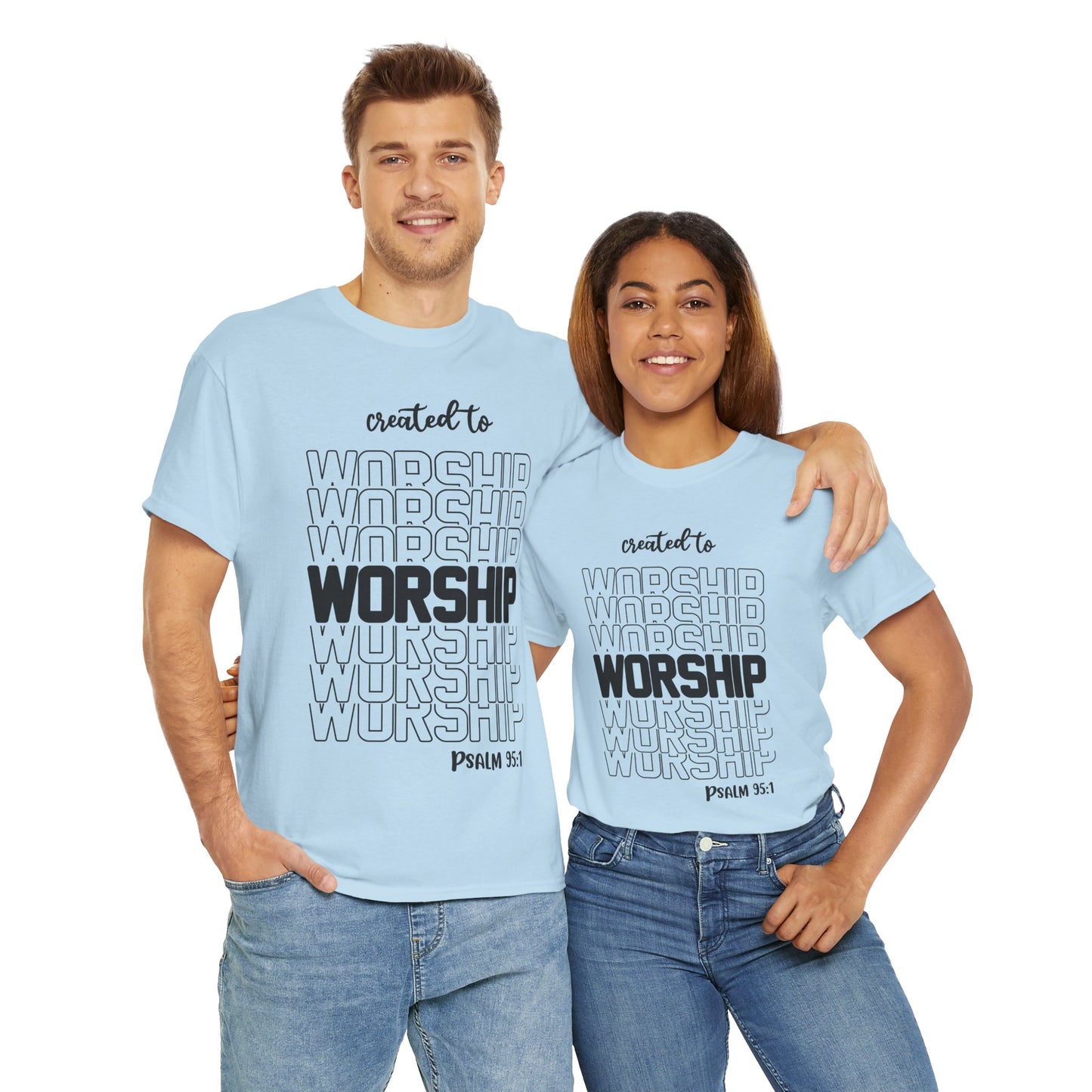 Created to Worship Short Sleeve T-Shirt