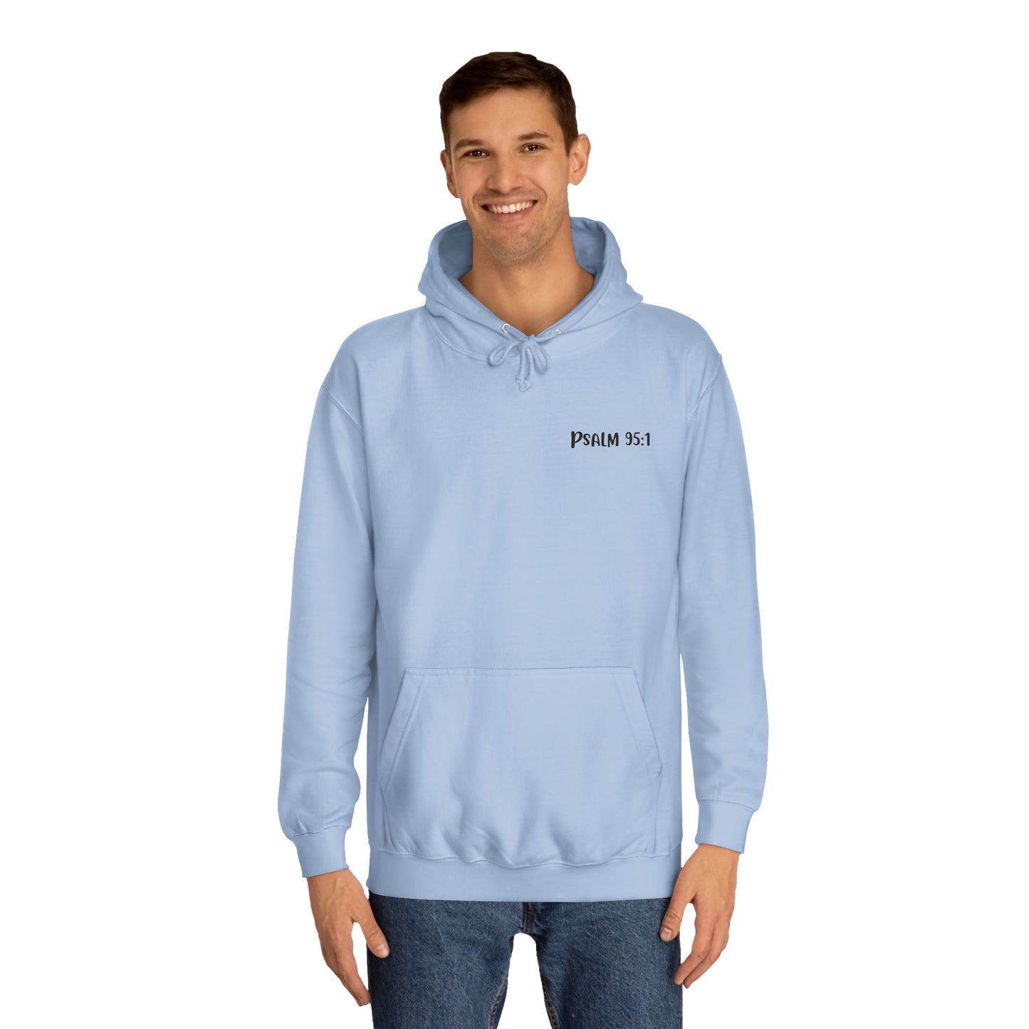 Psalm 95:1 Created to Worship Hoodie